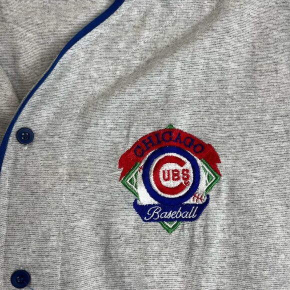 Vintage 90s The Game Chicago Cubs Baseball Jersey Limited Edition Men XL FLAWS - Picture 9 of 16